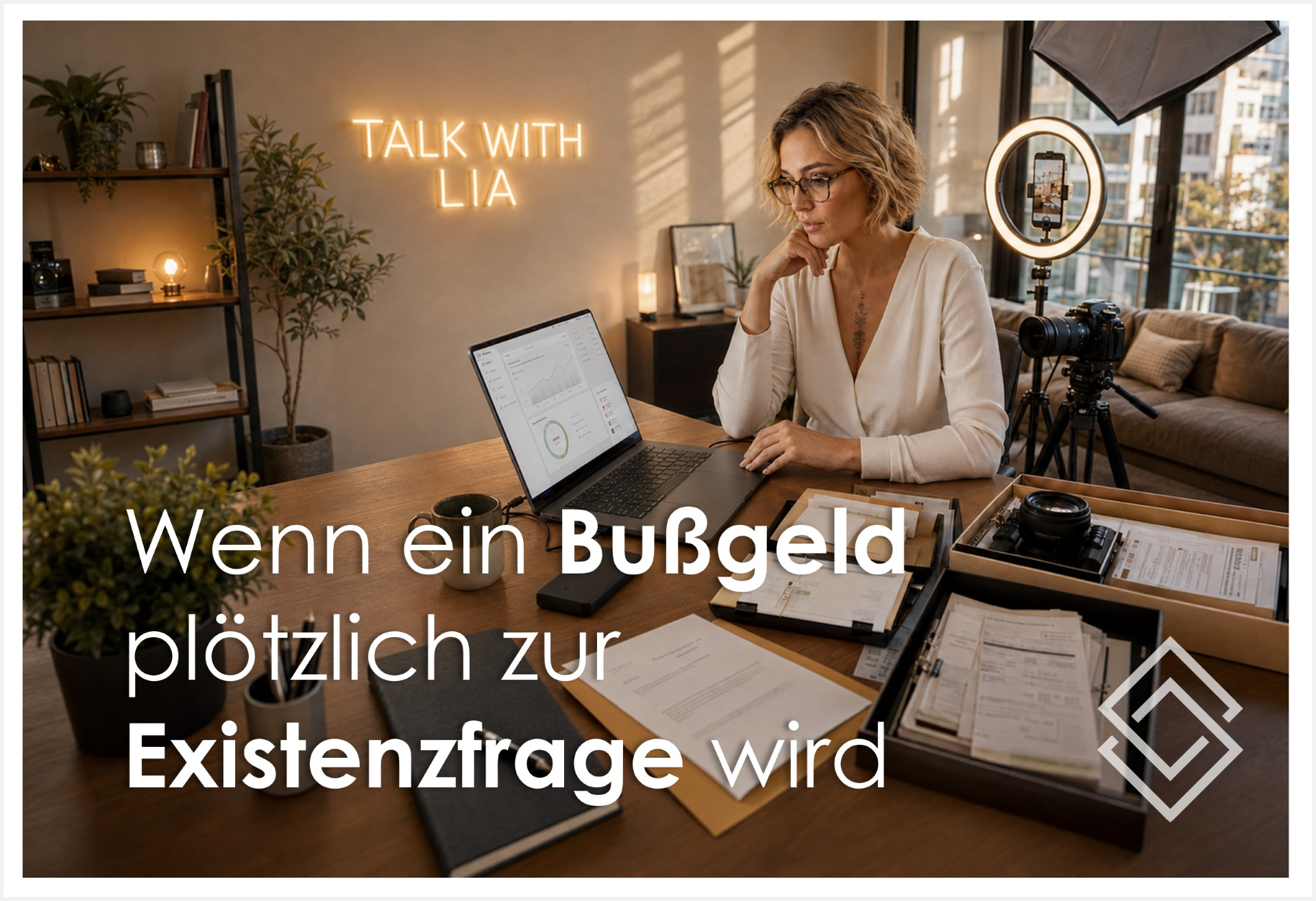 Wenn ein Bußgeld plötzlich zur Existenzfrage wird: Warum Liquiditätsplanung für Influencer und Content Creator entscheidend ist